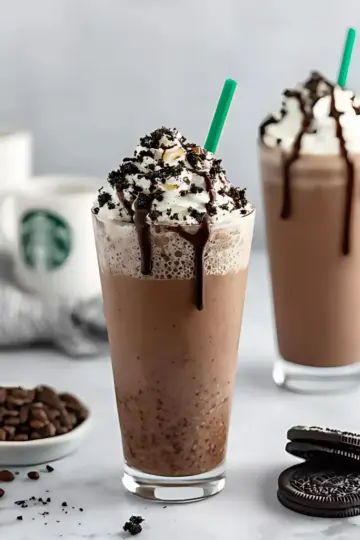 Frappuccino Émietté aux Biscuits au Moka